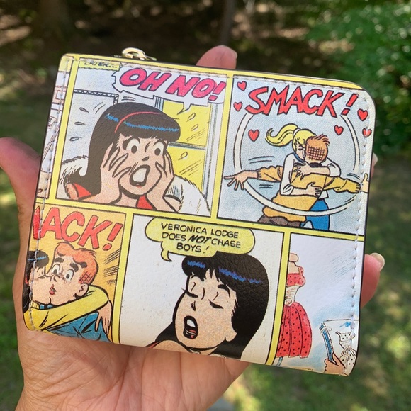 kate spade Handbags - Authentic Kate Spade leather comics snap wallet